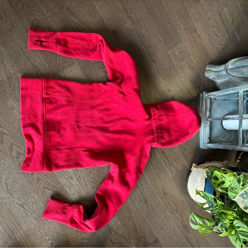 Red Hooded Jacket - Picture 2 of 2